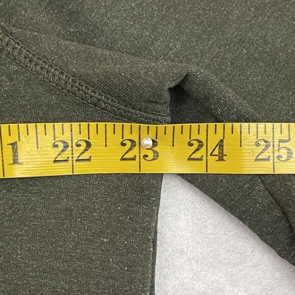 Orvis Quarter Zip Pullover Sweater Mens Size L Green Lightweight Long Sleeve - Picture 6 of 11